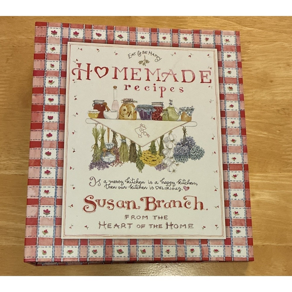 Homemade Recipes Susan Branch Recipe Book *Read